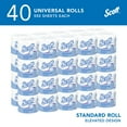 thumbnail image 2 of Scott 2-Ply Standard Toilet Paper White 550 Sheets/Roll 40 Rolls/Carton 48040, 2 of 9