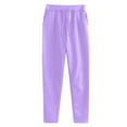 thumbnail image 3 of NMMUED Sweat Set for Women Sweat Suit Hoodie and Sweatpants Set for Women 2 Piece Sets for Women Fall Matching Sets Women Clothing, Purple M, 3 of 8