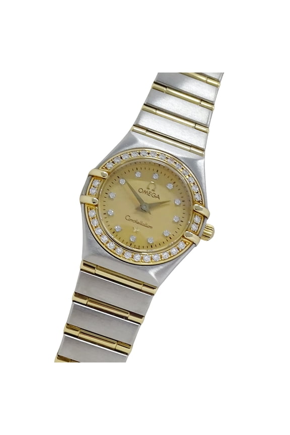 Pre-Owned Omega Constellation Mini 1267.15 Women's Watch, Brand Name, Diamond, Quartz,...