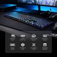 thumbnail image 2 of Teclado mecánico Redragon K619 Horus RGB ultrafino, 2 of 9