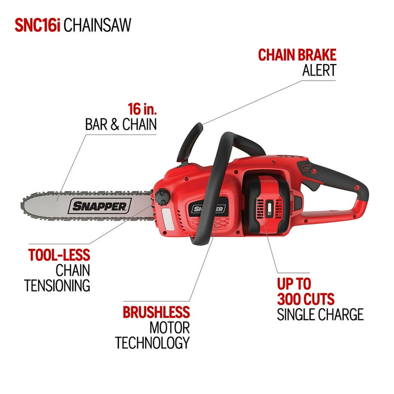 Snapper 58v chainsaw deals