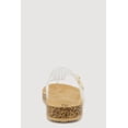 thumbnail image 3 of Women's Jelly Cut Out Thong Sandals with Buckle Detail, 3 of 3