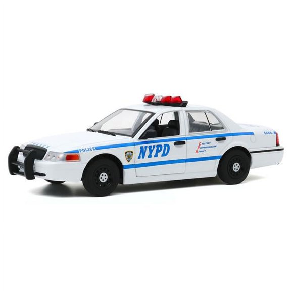 GreenLight GRE85513 New York City Police Department Crown Victoria Police Interceptor Model Car for 2011 Ford