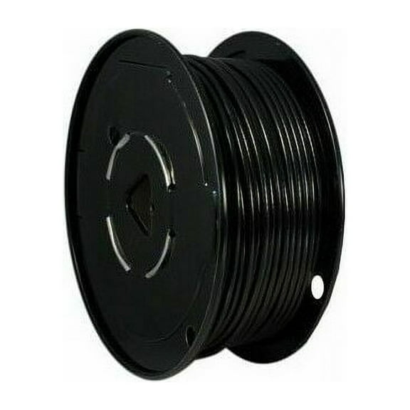 Vinyl Coated Stainless Steel 304 Cable Wire Rope 7x19, Black, 1/8" - 3/16" (250 ft)