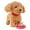 Yellow, variant on Brown Repeats Speech Samoyed Dog Toy 100%Polyester Licking Barking Walking Electronic Pet