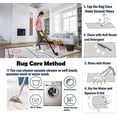 thumbnail image 5 of Modern Abstract Area Rugs, Machine Washable Art Design Carpet, Washable Non Slip Low Pile Rug for Living Room Bedroom Dining Room Decor Mat 5x8ft, 5 of 6