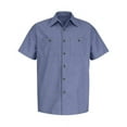 thumbnail image 1 of Red Kap Microcheck Bleu Denim 709 2TG, 1 of 5