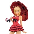 thumbnail image 5 of Fate/Stay Night Saber Nero Red Seba Dress Holding Umbrella Figure Model Collection Model Toy Anime Cartoon Game Fit Model 9.85 inch, 5 of 5