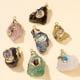 thumbnail image 5 of Qarigey Collar de cristal de sabiduría y fuerza para el día, regalo de aniversario, piedra de renacimiento, elegante collar de piedra de San Ropa, zapatos y accesorios Miscelánea cristal blanco, 5 of 6