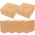 thumbnail image 1 of 6Pcs Brown Gift Boxes Kraft Paper Gift Boxes Gift Wrapping Boxes Square Boxes Empty Packaging Boxes, 1 of 8