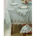 thumbnail image 5 of Doilies Set of 4 for Dining Table, Dark Gray Table Linen, Table Placemats, 15 inches Round - The Alvina Collection - Home Decor, 5 of 7
