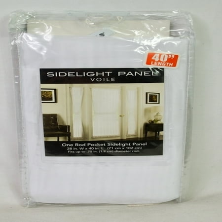 Lichtenberg 40 Inch Sidelight Panel In White 28 Quot X 40 Quot