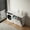 White, variant on New Tilt Out Trash Can Cabinet for Removable 2 Bins, Hidden Recycle Garbage Bin Enclosure, Wooden Double Laundry Cabinet for Kitchen, Bathroom, Laundry Room