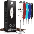 thumbnail image 1 of Bean Envy Milk Frother Handheld, Perfect For The Best Latte Whip Foamer (White), 1 of 4