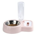 thumbnail image 1 of Plastic Drinking Fountain, Dog Automatic Feeder, Smart Automatic Feeder,  Cats For Dogs Pink, 1 of 8