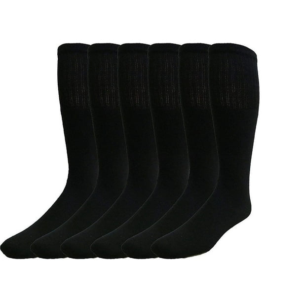 Wholesale Socks Deals 6 Pairs Value Pack of Wholesale Sock Deals Mens Cotton Tube Socks