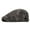Dark Gray, variant on Men Women Suede Camouflage Newsboy Duckbill Flat Hat Golf Cabbie Ivy Painter Warm Cap