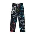 thumbnail image 4 of Sigee Joystick Gamepad Print Men's Pajama Pants - Soft Lounge Sleep Bottoms with Elastic Waistband and Pockets-XX-Large, 4 of 9