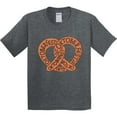 thumbnail image 3 of Inktastic Oktoberfest Pretzel Youth T-Shirt, 3 of 5