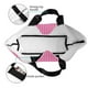 thumbnail image 4 of Balery Pink Gingham Bolsa Tote Estilo Estético con Cremalleras, Bolsa de Hombro, Bolsa de Compras Grande y Plegable, 4 of 8