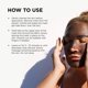 thumbnail image 5 of S&T INC. Paños exfoliantes de doble cara para cara y cuerpo, toalla exfoliante de 9,9 pulgadas x 9,9 pulgadas, color crema, paquete de 3, 5 of 5