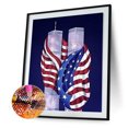 thumbnail image 2 of 5D pintura de diamante DIY bandera de diamante redondo completo w792 FLhrweasw  Nuevo, 2 of 9