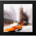 thumbnail image 2 of Chiriaco, Carmine 12x12 Black Modern Framed Museum Art Print Titled - Taxi, 2 of 5