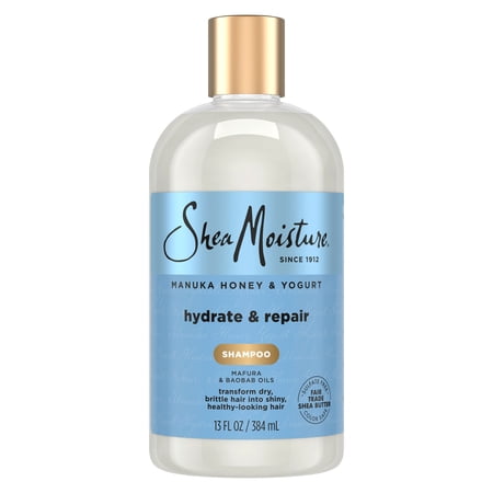 SheaMoisture Shampoo For Damaged Hair Hydrate And Repair With Manuka Honey And Shea Butter  13 fl oz
