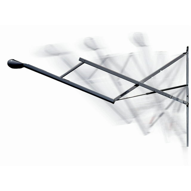 Carefree RV Awning Arm R001643BLK Travel R; For Patio Awnings; For Coaches w/Straight Side; Electric; 8 Foot Extension; Black; Adjustable Pitch; Half Set; Idler Side
