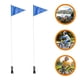 thumbnail image 3 of BRIGHTFUFU 2 juegos de banderas de seguridad para bicicleta trasera, banderas de seguridad para ciclismo, banderas para bicicleta, banderas publicitarias para bicicleta, 3 of 7