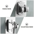 thumbnail image 3 of GAXIRE 2Ud Soporte Para Ducha En ABS Con Ajustable Y Fuerte Adhesivo Color Plata, 3 of 8