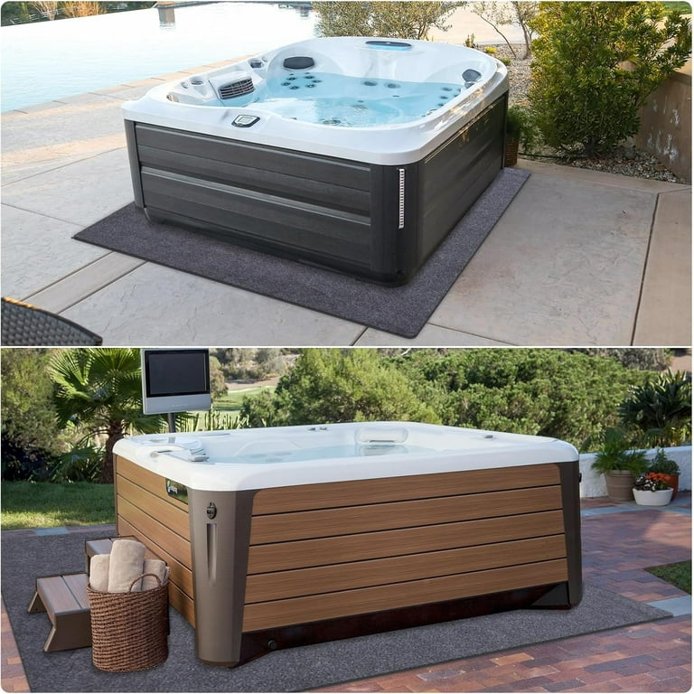Inflatable Tub 90 Inch Dia Round Inflatable Hot Tub Mat ,Absorbent