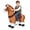 Horse, variant on DEYGIA Ride on Horse for Big Kids Horse Ride on Toy, Riding Horse, Pony Rider Mechanical Walking Action Plush Animal for 4 Years to 8 Years, No Battery or Electricity, Giddy up, Max Load 165LBS