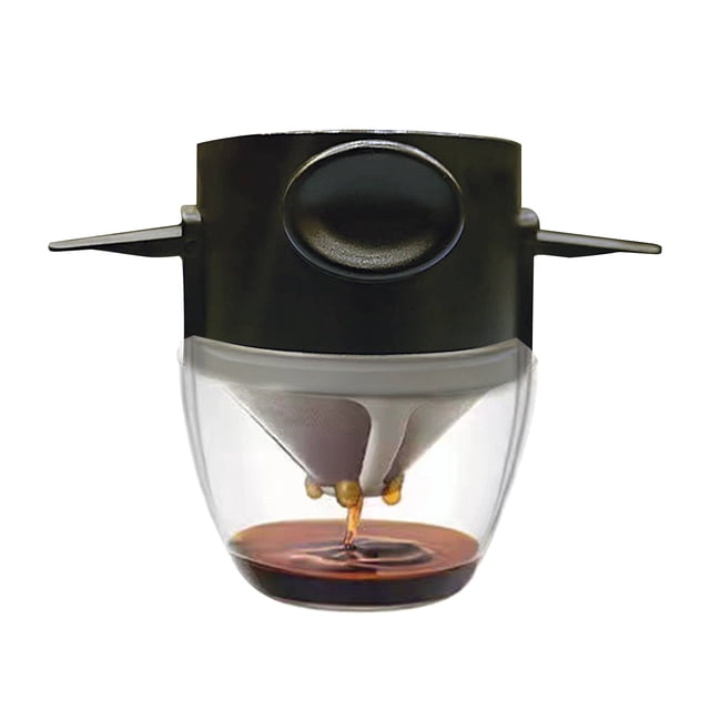 Antqov Coffee Filter Foldable Brewing Stainless Steel Filter Suitable for Any Cup, Home Accessories