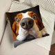 thumbnail image 4 of Funda de almohada decorativa | Funda para cojín de sofá y cama | Protector de almohada cuadrado de 45x45 cm con cremallera oculta | Tejido de poliéster suave, 4 of 6