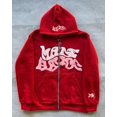 thumbnail image 3 of Sudaderas con capucha Y2K con estampado de letras para mujer, Otoño Invierno, Harajuku, Sudadera con capucha con cremallera, chaquetas góticas de Hip Hop de gran tamaño para hombre, ropa de calle, 3 of 4