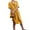 Yellow, variant on Antinious Summer Dresses for Women,Womens Dresses for Party,Plus Size Dresses for Curvy Women Short Sleeved Button Pocket Round Neck Beach Dress,Army Green,XXL