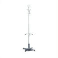 thumbnail image 1 of Pemberly Row Chrome Standing Coat Rack with Umbrella Stand, 1 of 1