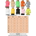 thumbnail image 2 of Capreze Long Sleeve Shirt for Women Casual Solid Color Thermal Tops Turtleneck Shirts Blouse Yellow M, 2 of 3