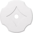 thumbnail image 1 of Ekena Millwork CMP38PL-05000 38 in. OD x 5 in. ID Square Percival Architectural Grade PVC Contemporary Ceiling Medallion, 1 of 1