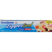Goodsense Zipper Gallon - 12ct