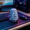thumbnail image 6 of Funny Moai Desk Decor, 3.16 Inch Popping Eyes Stress Relief Statue, Novelty Office Gadget for Adults, Anxiety Relief Sculpture for Home and Workspace, 6 of 7