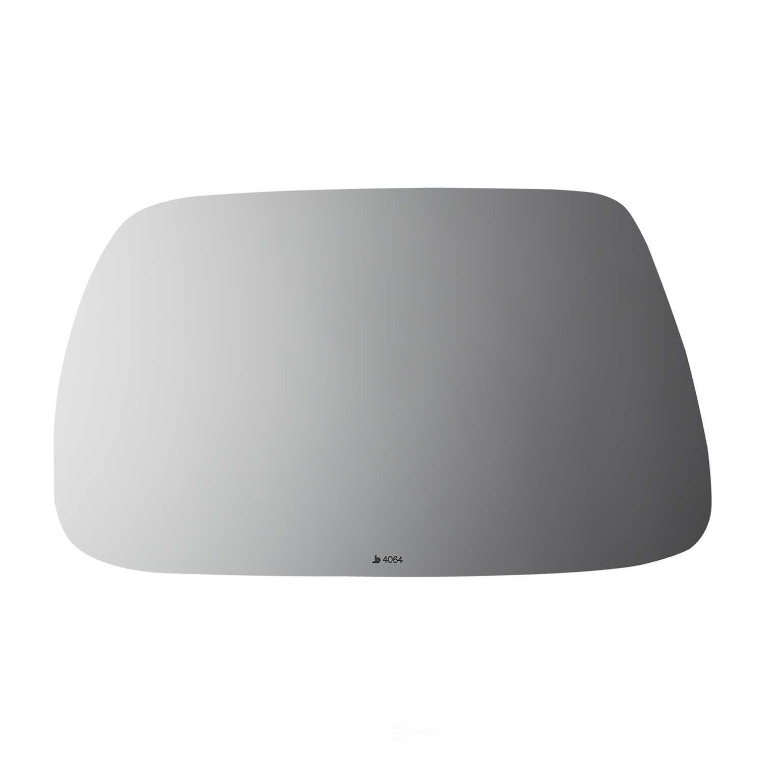 Burco Side View Mirror Replacement Glass - Clear Glass - 4064