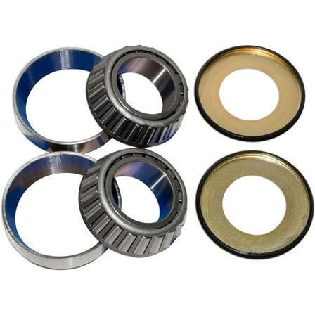 Steering Stem Shaft Race  Roller Bearing Kit Fits Suzuki Yamaha 0163-010