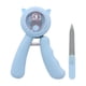 thumbnail image 2 of Pisexur Suministros para mascotas Tijeras para uñas para mascotas Tijeras para uñas de agujero redondo Tijeras pequeñas para ciegos Cortauñas para gatos Cortauñas para gaperros, gatos y animales, 2 of 6