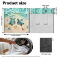 thumbnail image 7 of KUIFORTI Windshield Sunshade Foldable Car Sun Shade for Jeep Wrangler - Heat Shield Reflector Cover - Blocks Max UV Rays & Keeps Your Vehicle Cool, Palm Tree, 7 of 7
