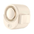 thumbnail image 4 of Ventilador de cintura Ventilador de escritorio Regalo de enfriamiento de verano Bajo ruido 3 Ajuste de velocidades para pescar en casa Trabajo al aire Color crema, 4 of 8