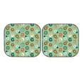 thumbnail image 7 of Naloa Christmas Donuts 2 Piece Foldable Car Sun Shades, Car Windshield Sunshade, Front Window Sunshade for Car, Truck, SUV - Large, 7 of 7