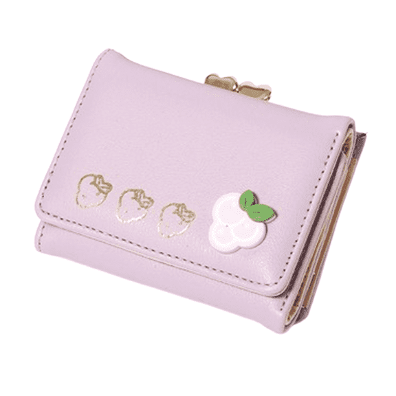 GASTROPOD Small Wallets Woman,Wallet Purse Card Holder Walletfor Women,Simple Handbag Small Walletfor Women,Purple