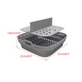 thumbnail image 5 of YIEMEEN Air Fryers Divider Fryers Accessories Square Silicone Air Fryers Basket Air Fryers Inserts Silicone Liner with Divider, 5 of 11